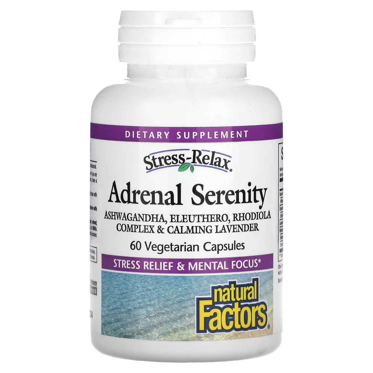 Natural Factors Stress-Relax Serenity Formula - 60 Capsules