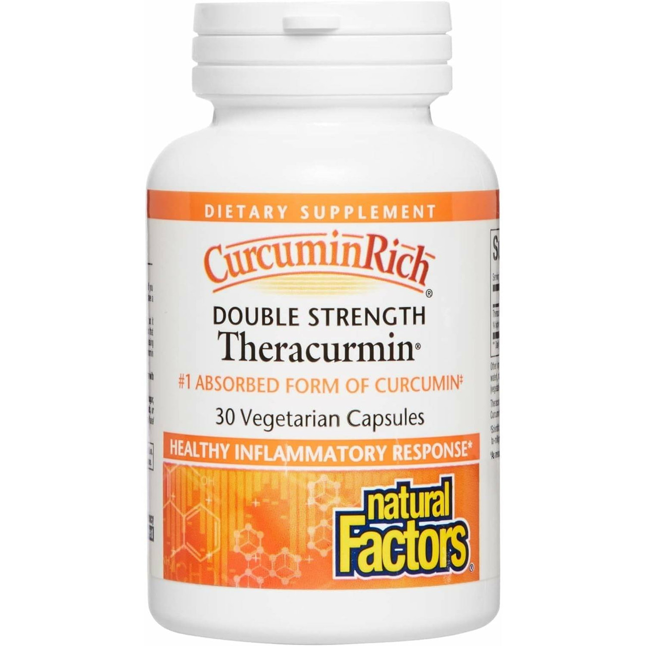 Natural Factors Double Strength Theracurmin - 30 Capsules 30$