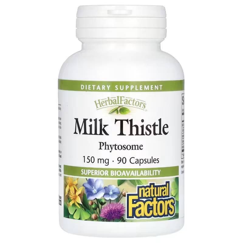 Natural Factors Milk Thistle Phytosome - 90 Capsules 27$