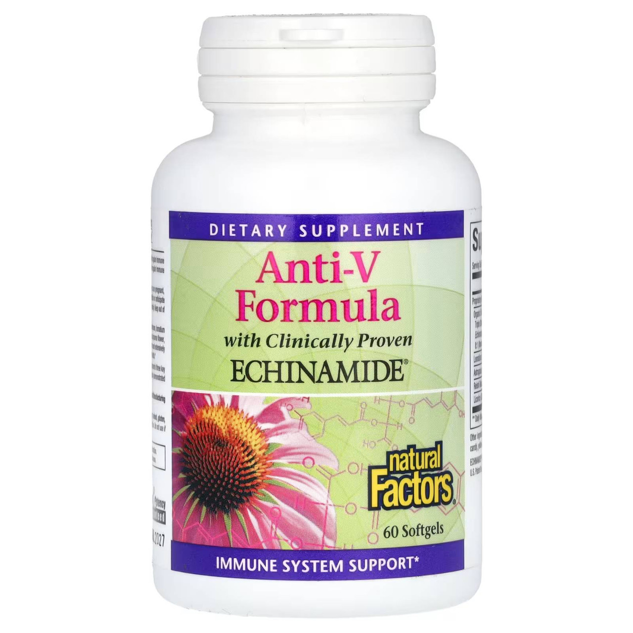 Natural Factors AntiV Formula  60 Softgels