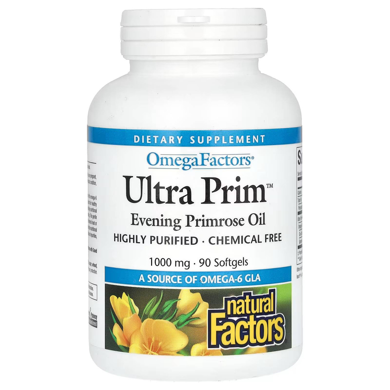 Natural Factors Ultra Prim EPO 1000 mg - 90 Softgels 25$