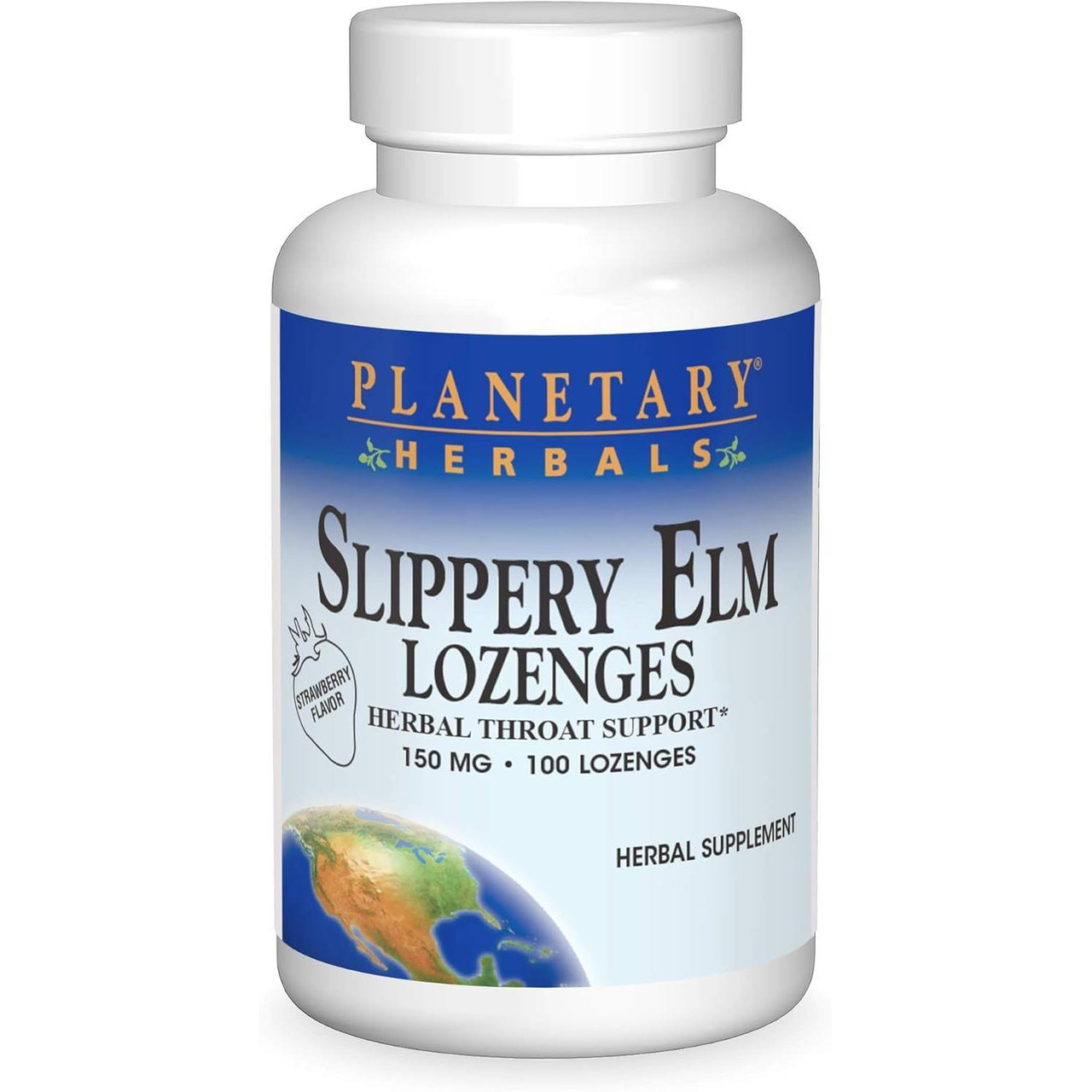 Source Naturals Slippery Elm Strawberry Lozenges - 100 Lozenges 11$