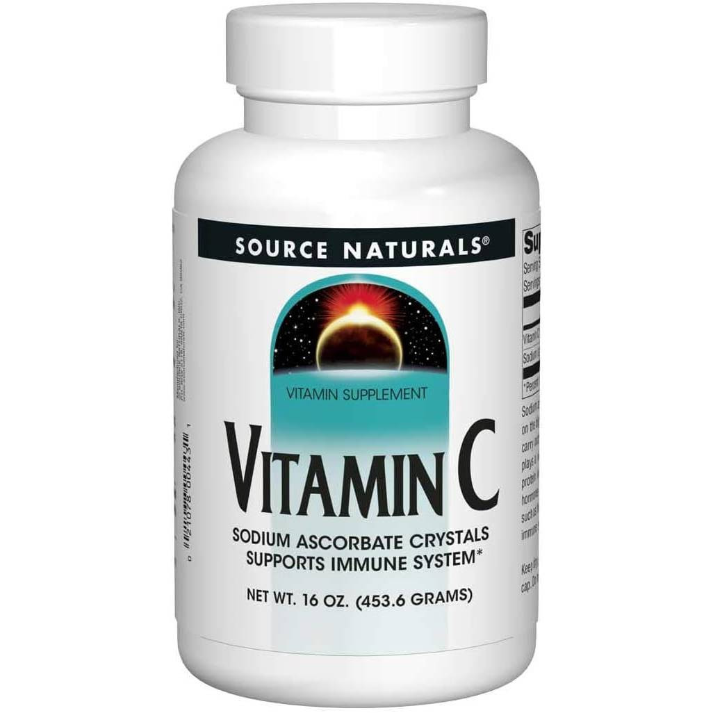 Source Naturals Vitamin C Sodium Ascorate Crystals - 4536 Grams 22$
