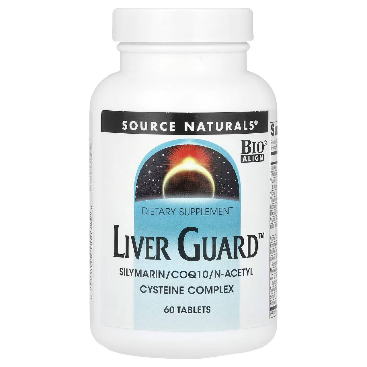Source Naturals Liver Guard - 60 Tablets 35$