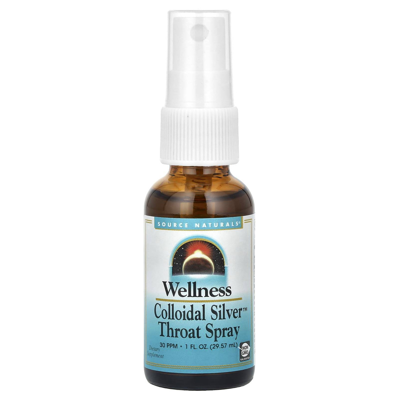 Source Naturals Wellness Colloidal Silver Throat Spray - 2957 Milliliters 12$