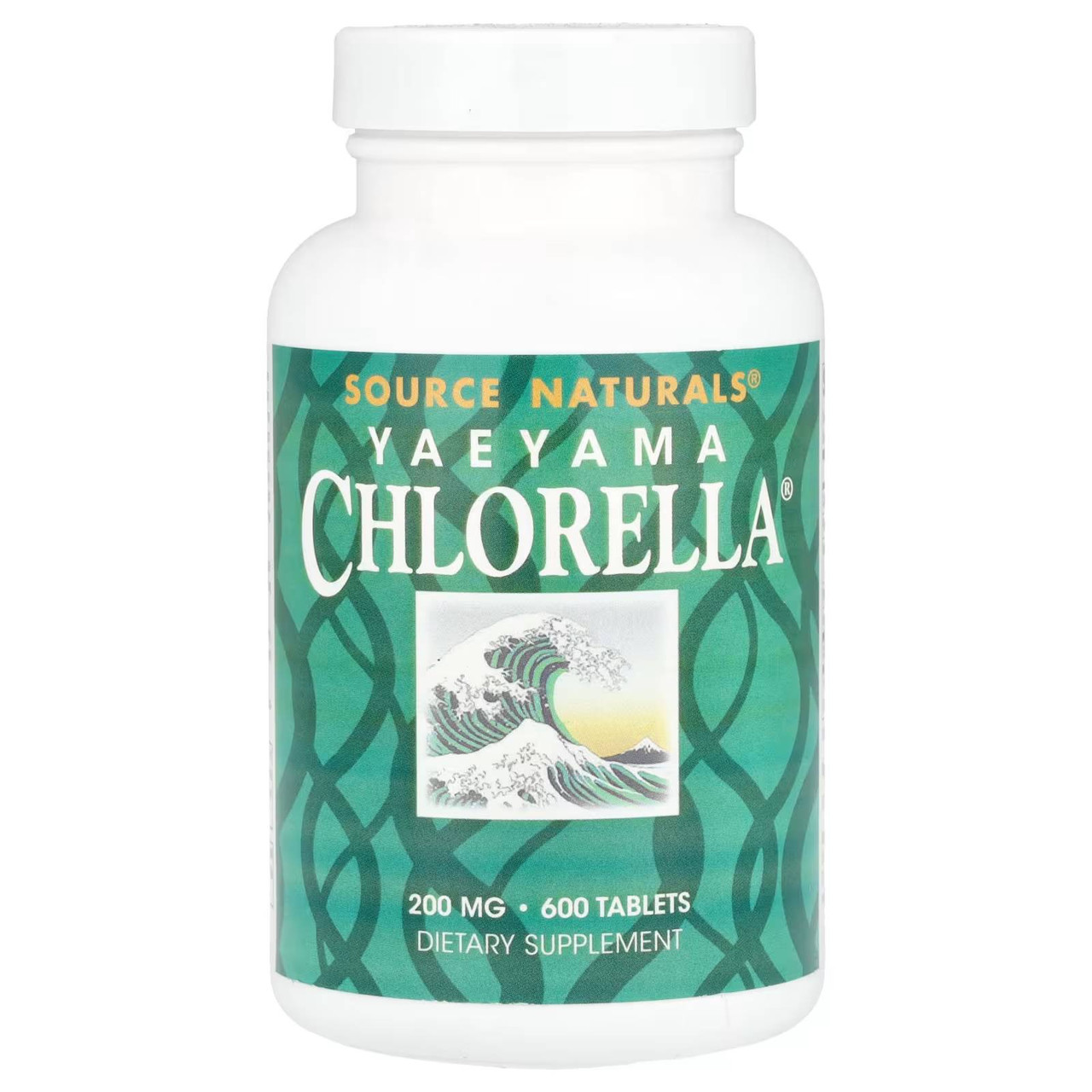 Source Naturals Yaeyama Chlorella 200mg - 600 Tablets 30$