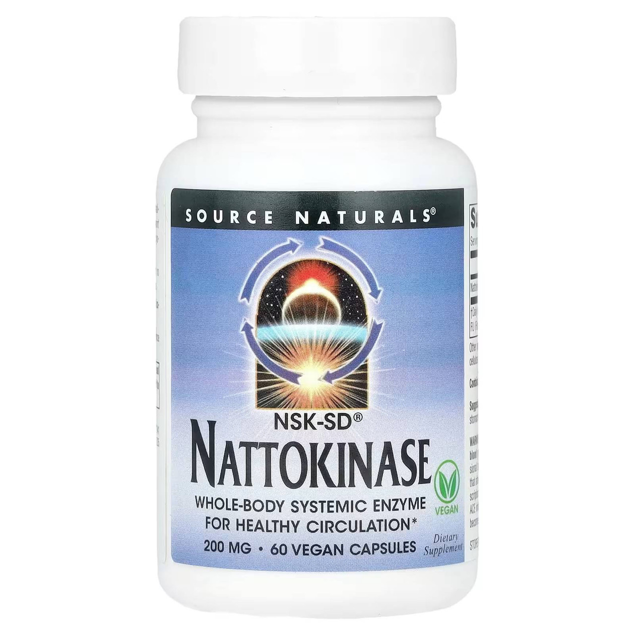 Source Naturals Nattokinase NSK-SD - 60 Capsules 35$