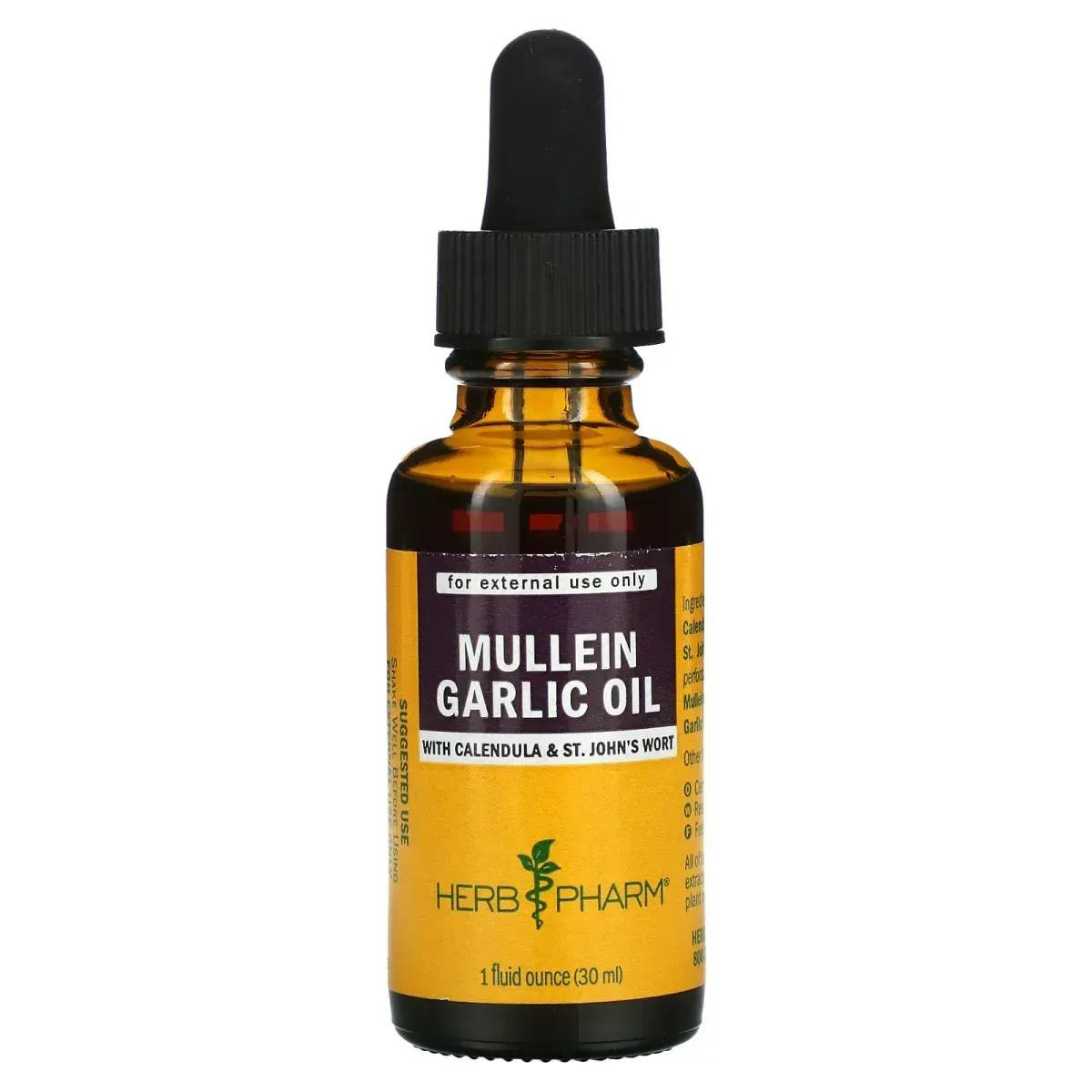 Herb Pharm Mullein Garlic Oil - 30 ml 18$