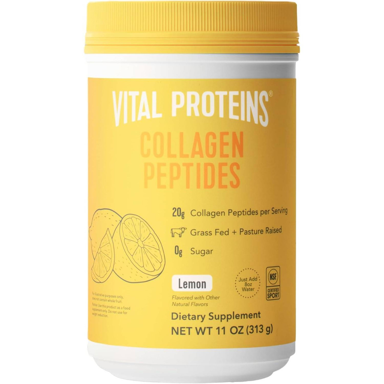 Vital Proteins Collagen Peptides - Lemon - 313 Grams