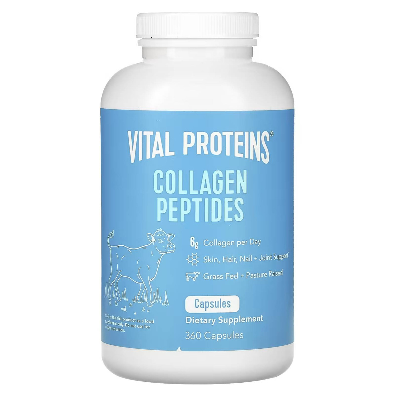 Vital Proteins Collagen Peptides Capsules - 360 Capsules