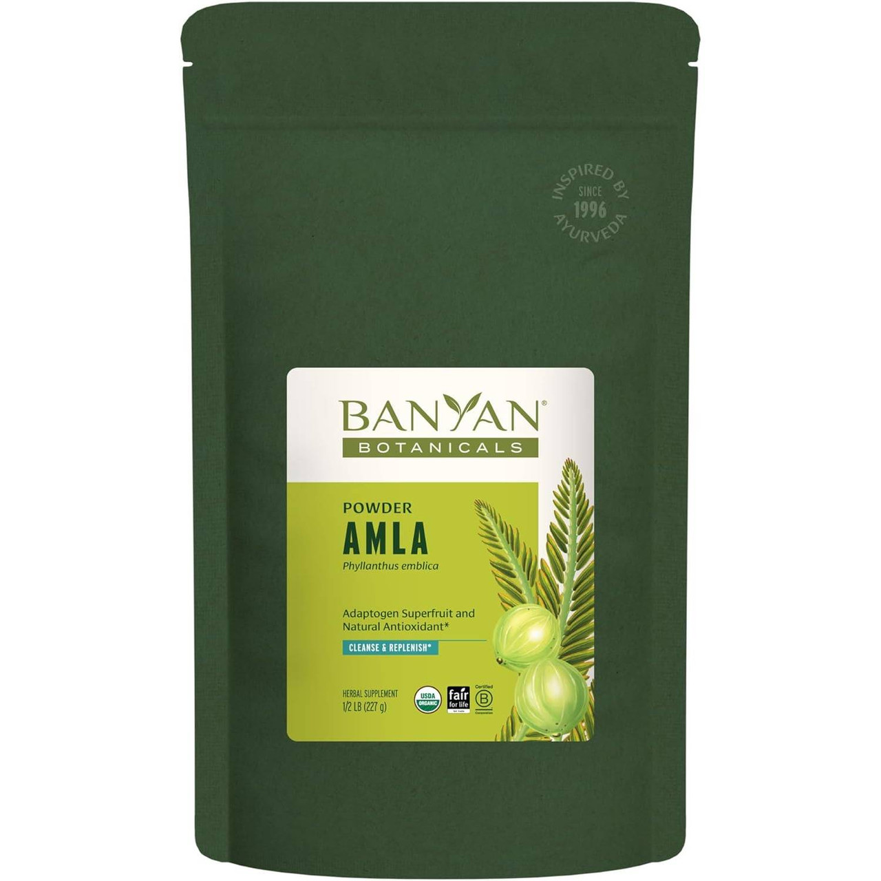 Banyan Botanicals Amalaki Fruit Powder Organic - 227 Grams 25$