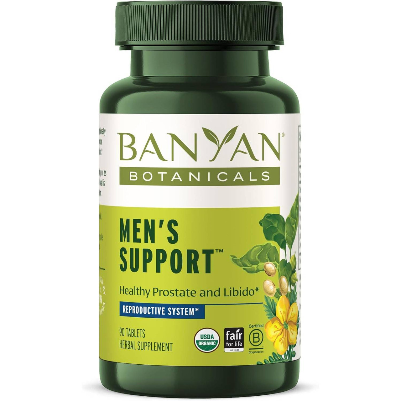 Banyan Botanicals Mens Support Tablets - 90 Tablets 28$