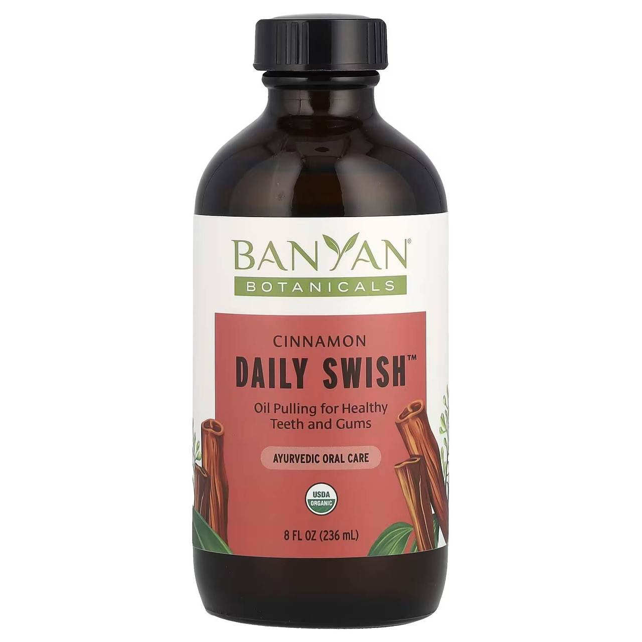 Banyan Botanicals Daily Swish Cinnamon - 236 Milliliters