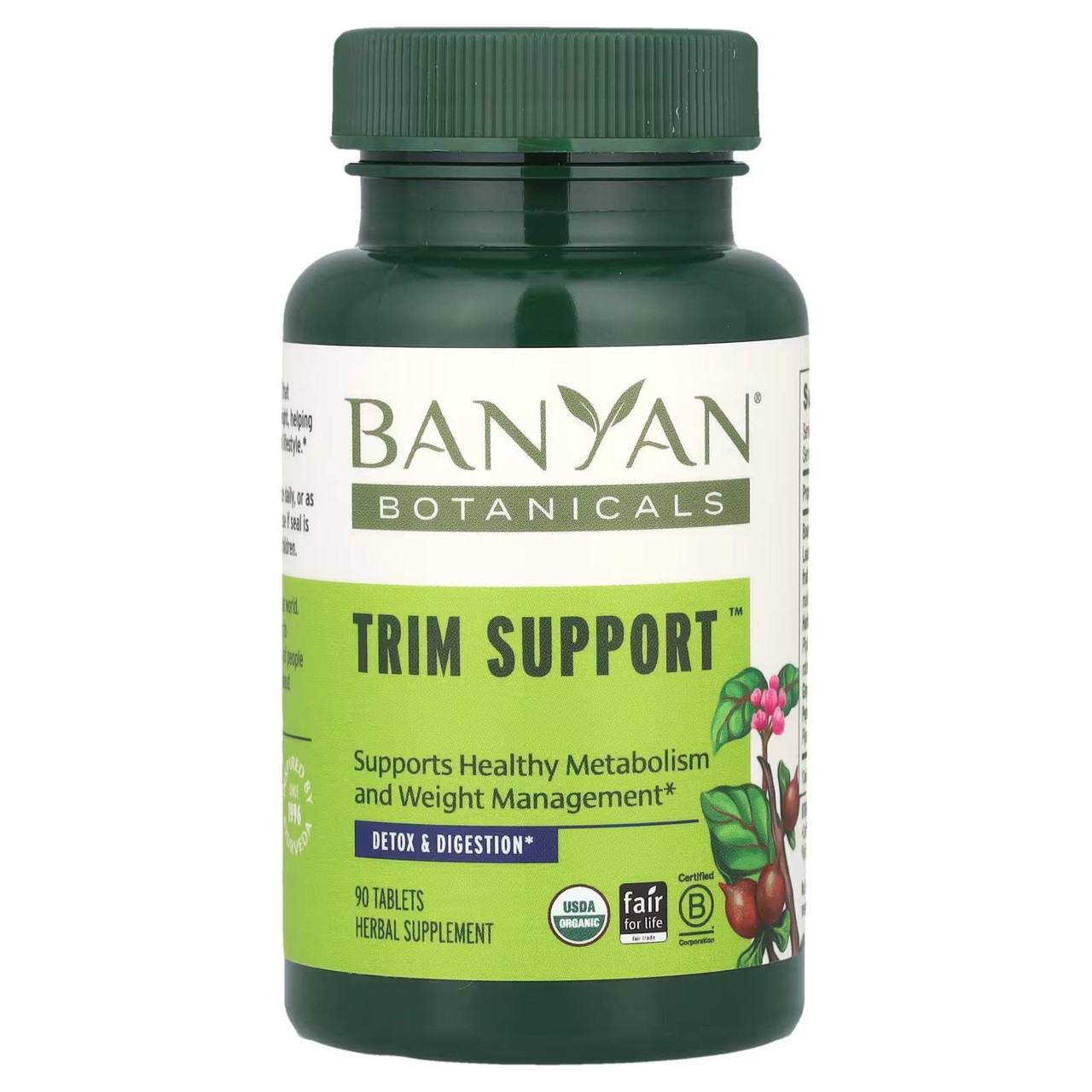 Banyan Botanicals Trim Support - 90 Tablets 28$