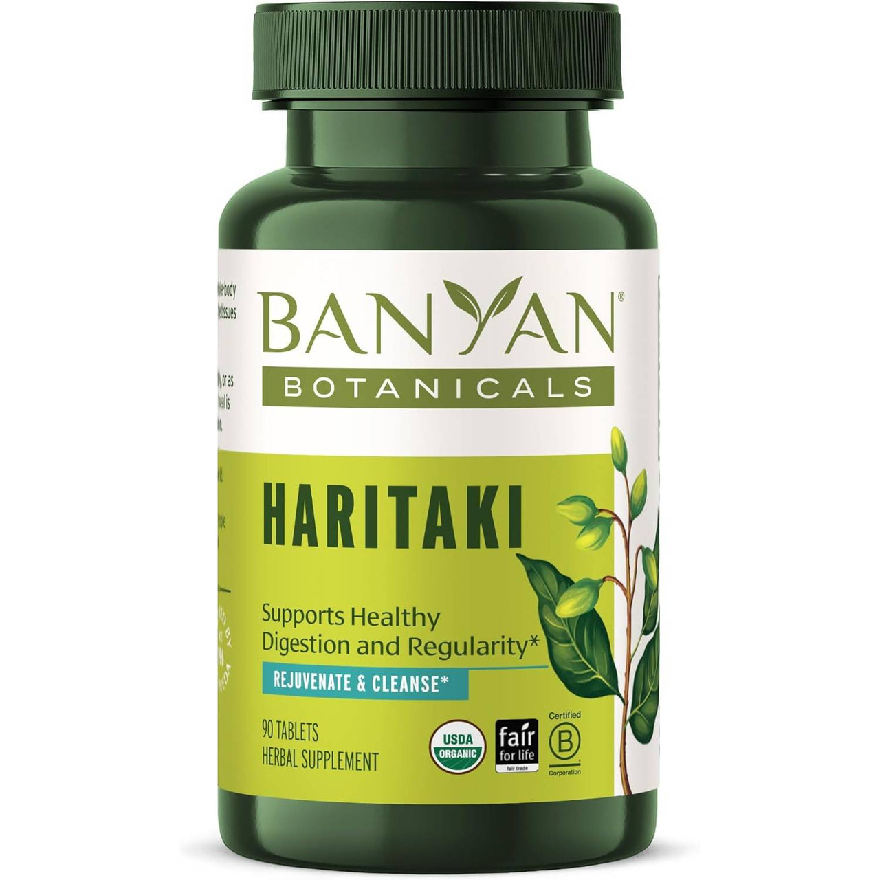 Banyan Botanicals Haritaki - 90 Tablets 25$