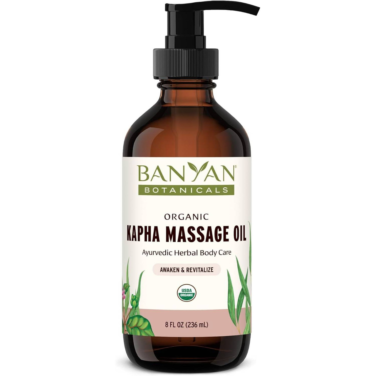 Banyan Botanicals Kapha Massage Oil - 8 Ounces 28$