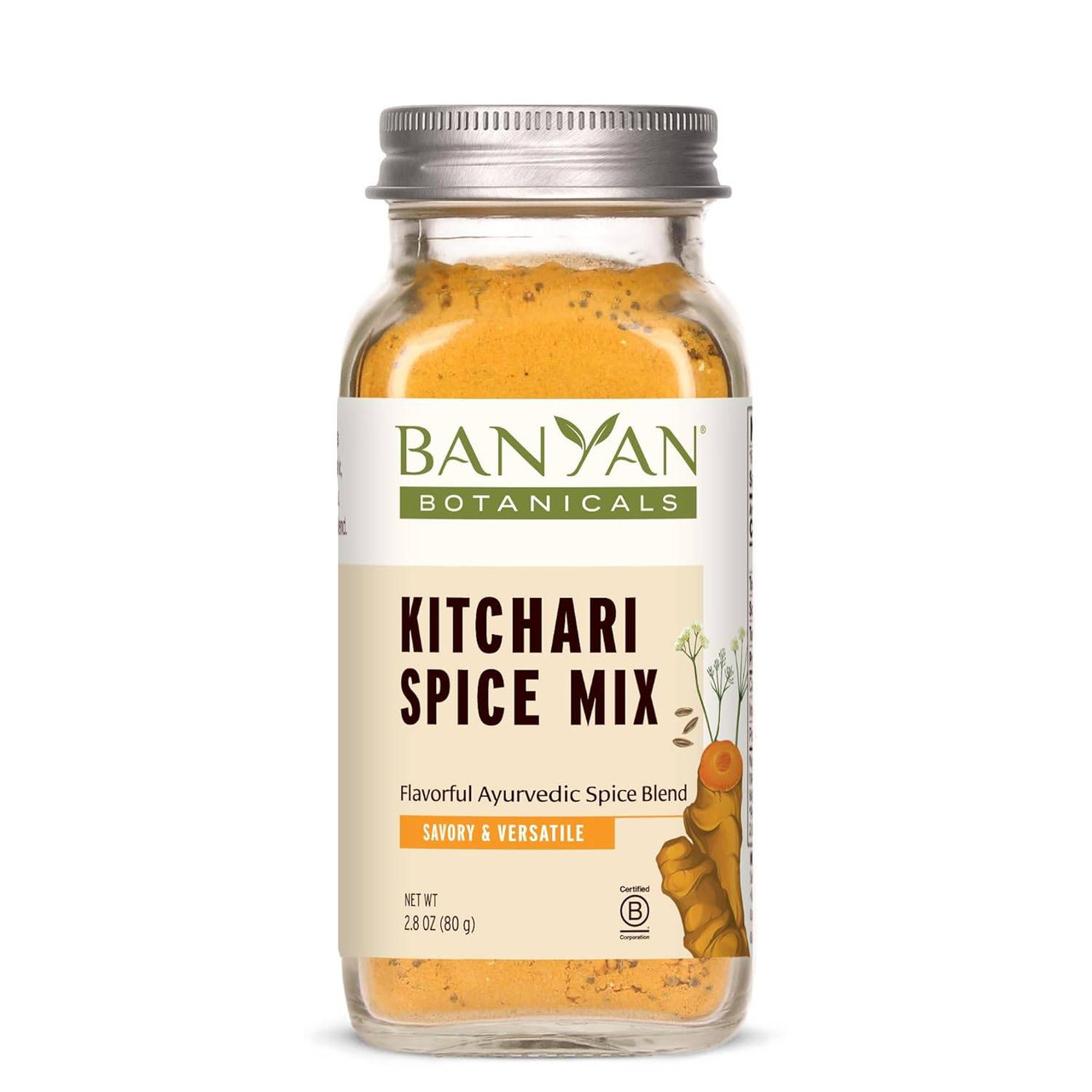Banyan Botanicals Kitchari Spice Mix - 99 Grams 15$