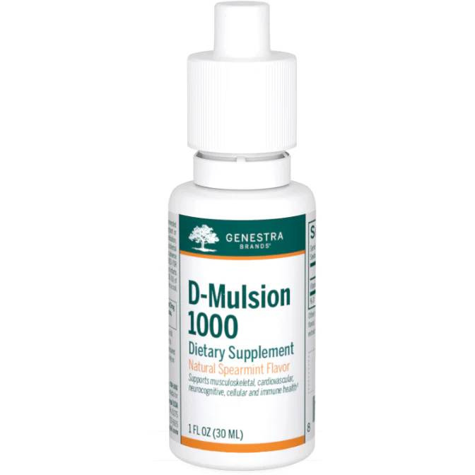 Genestra Brands D-Mulsion 1000 Mint - 30 Milliliters 27$