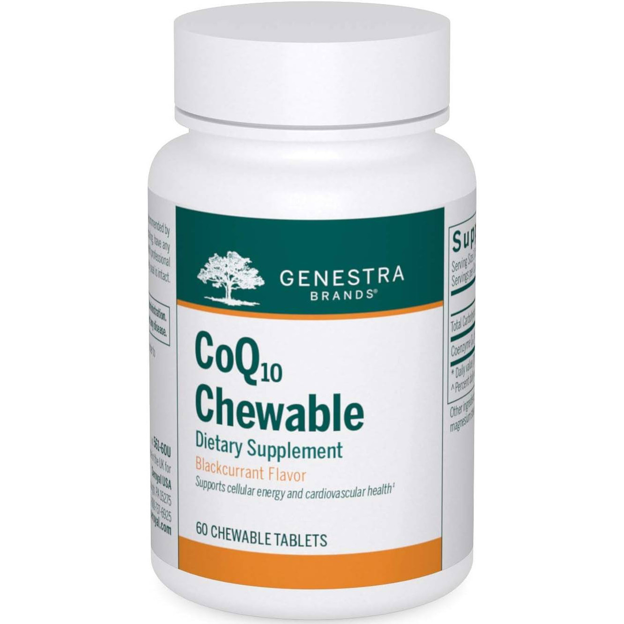 Genestra Brands CoQ10 Chewable - 60 Tablets 54$