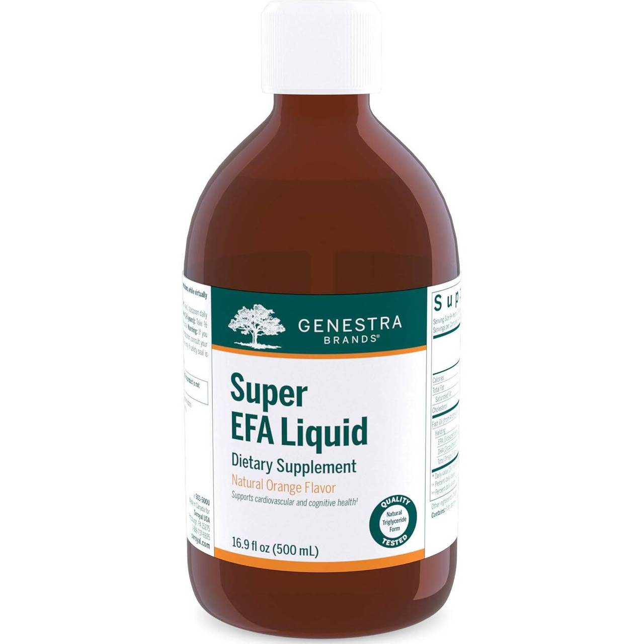 Genestra Brands Super EFA Liquid Natural Orange Flavor - 500 Milliliter 109$