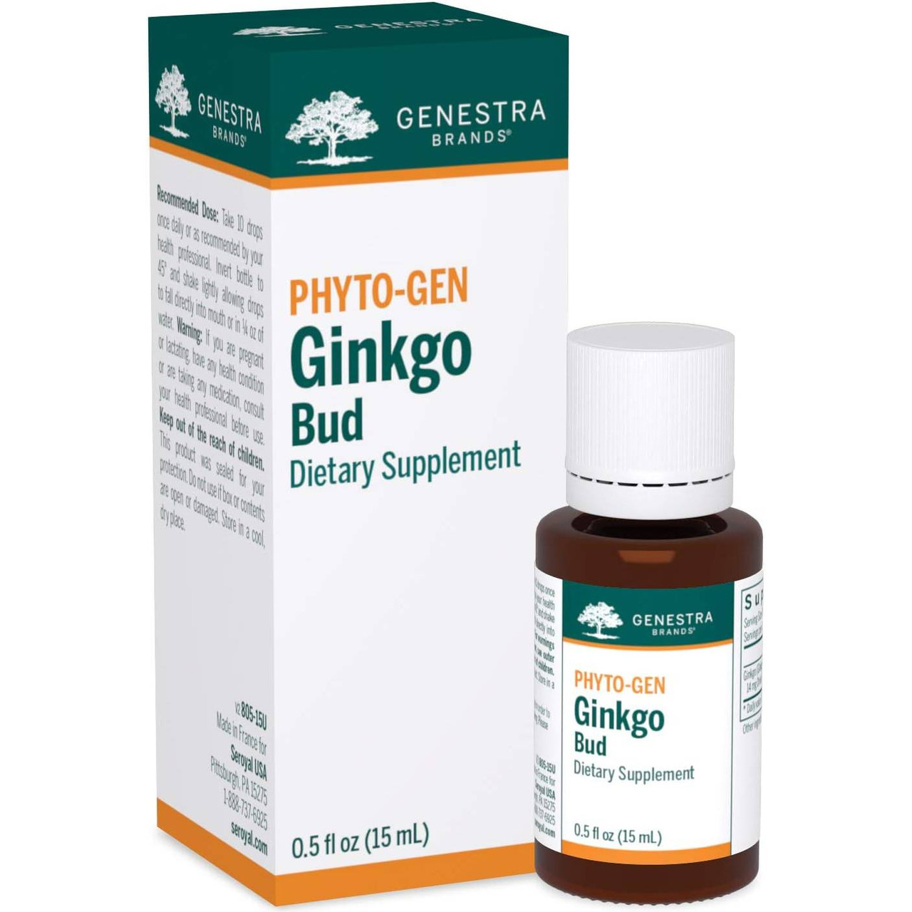 Genestra Brands Ginkgogen Ginkgo Bud - 15 Milliliters 51$