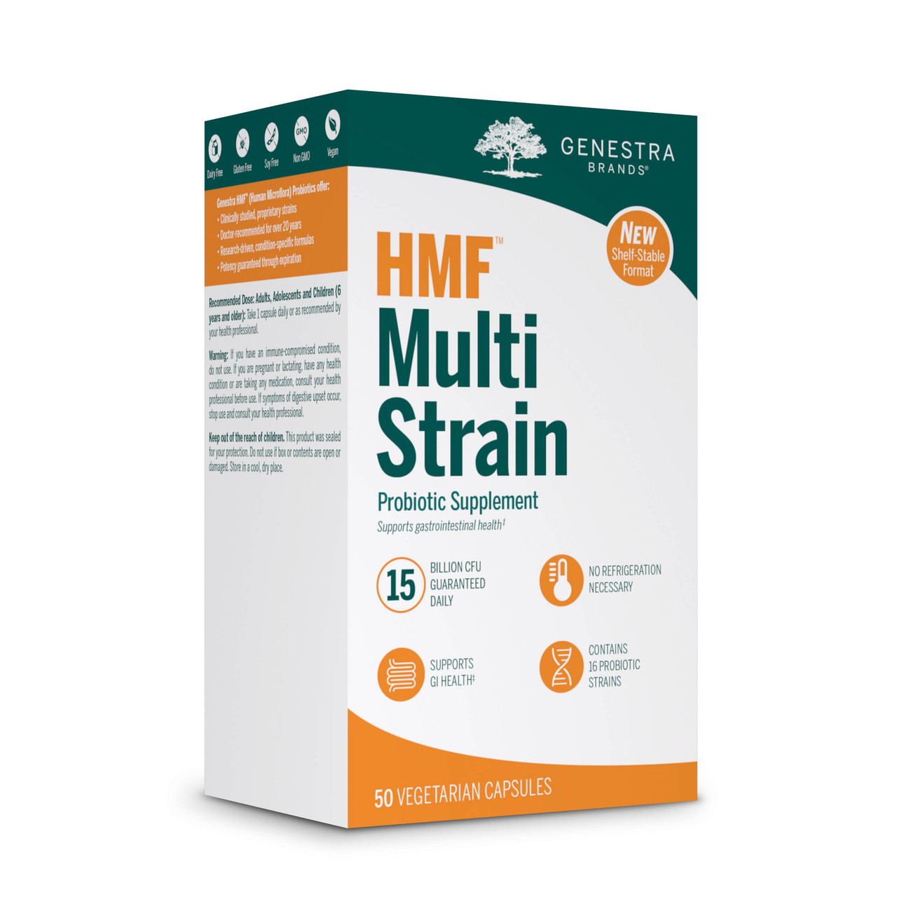 Genestra Brands HMF Multi Strain shelf-stable - 50 Capsules 58$