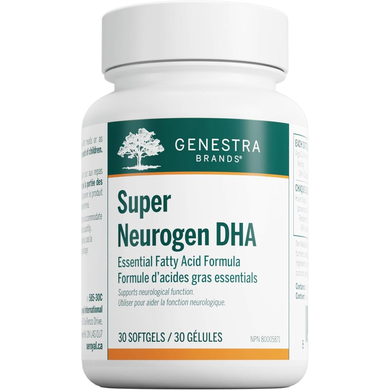 Genestra Brands Super Neurogen DHA - 30 Capsules 50$