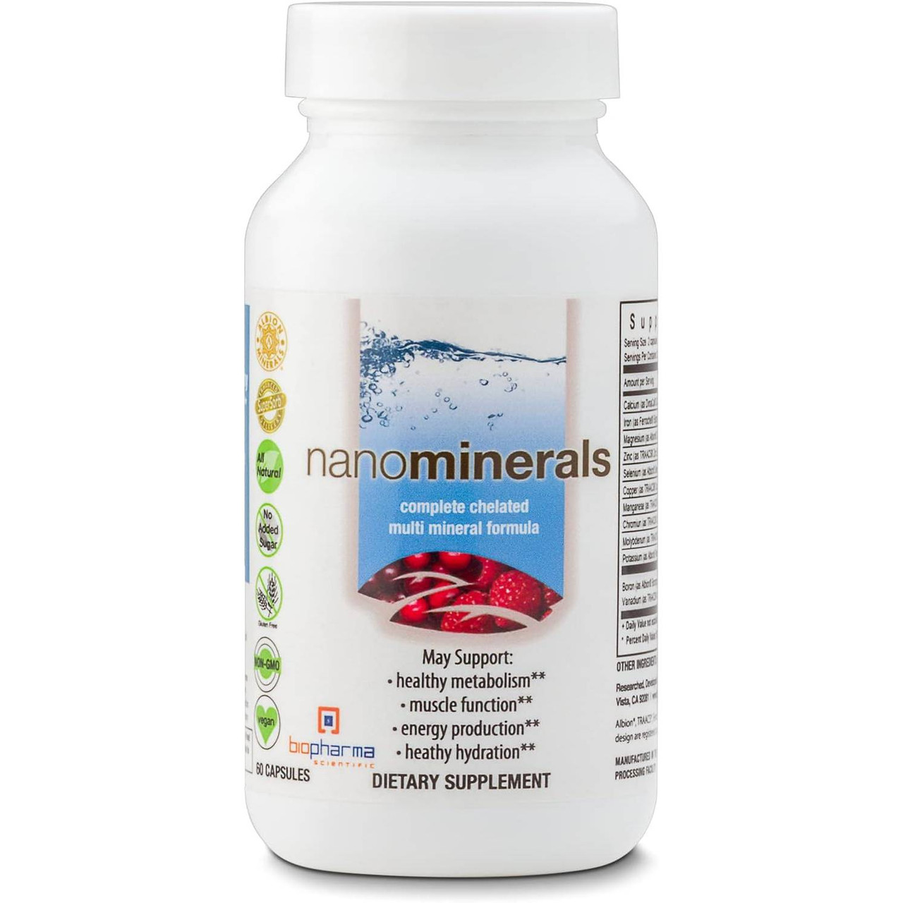 BioPharma Scientific Nanominerals - 60 Capsules 39$