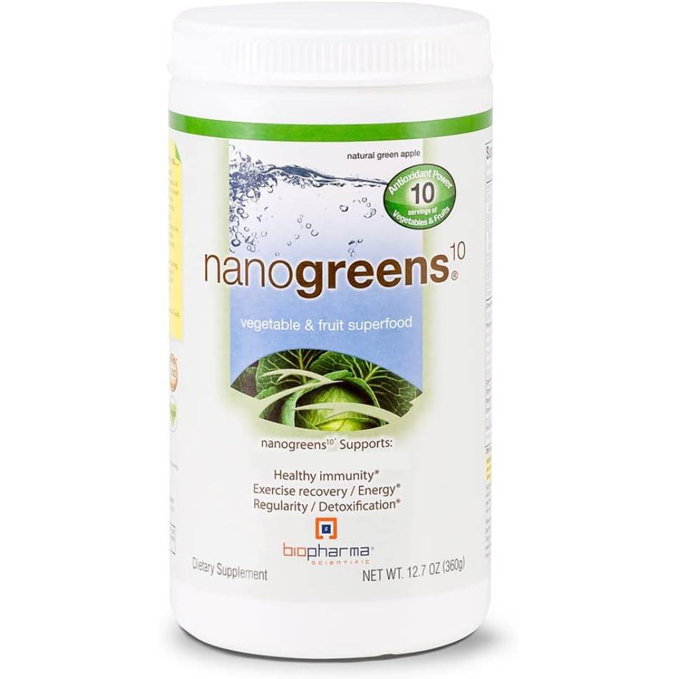 BioPharma Scientific NanoGreens10 Green Apple - 360 Grams 70$