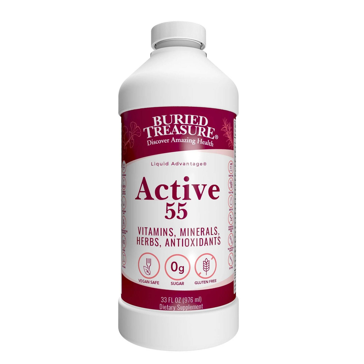 Buried Treasure Active 55 Plus - 976 Milliliters 46$