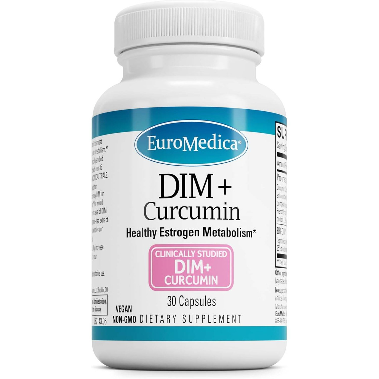 EuroMedica DIM Curcumin - 30 Capsules 48$