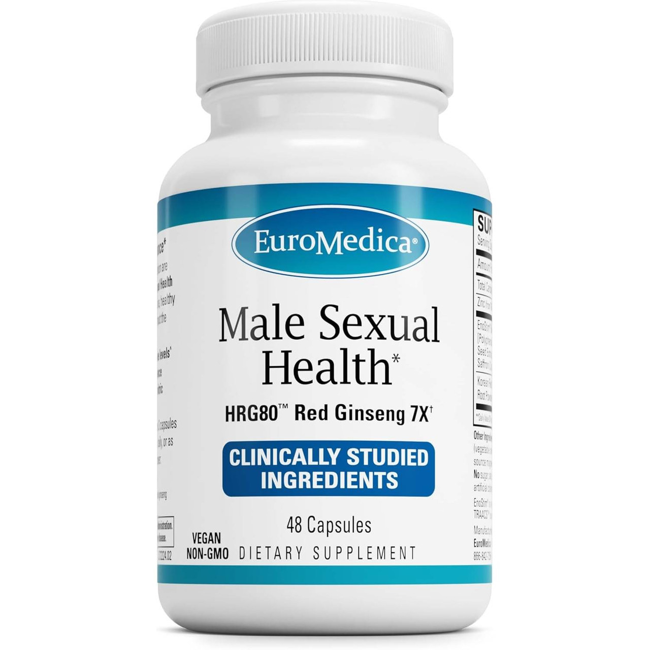 EuroMedica Male Sexual Health - 48 Capsules 62$