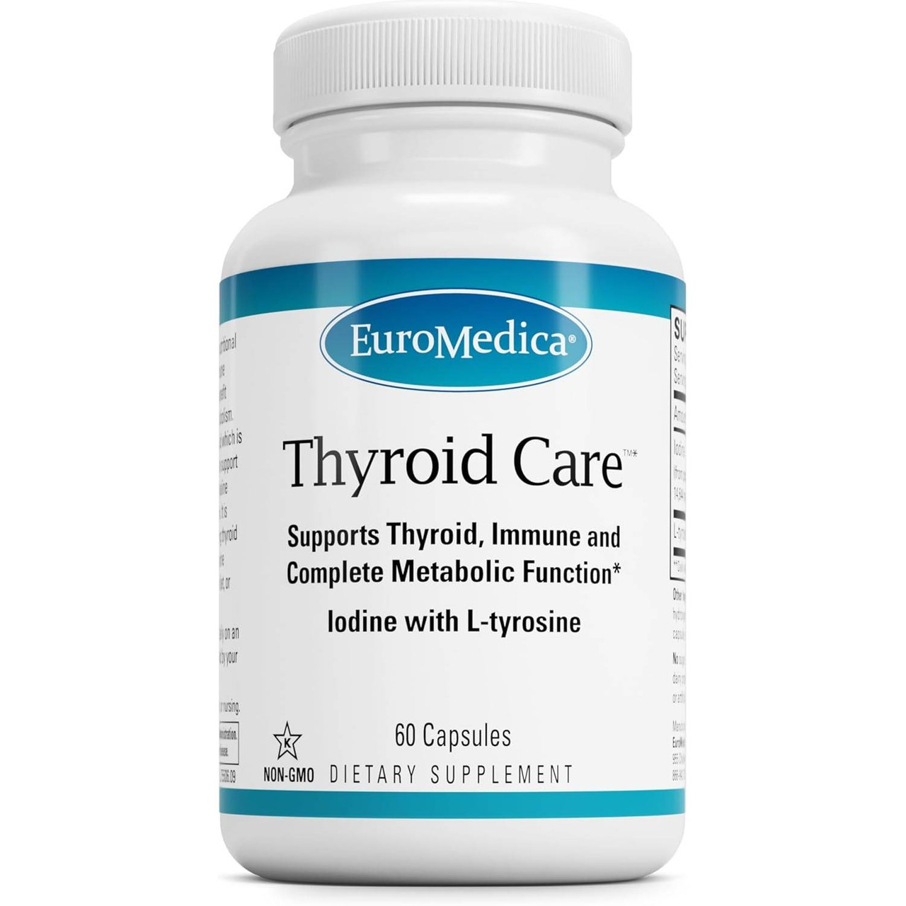 EuroMedica Thyroid Care - 60 Capsules 25$