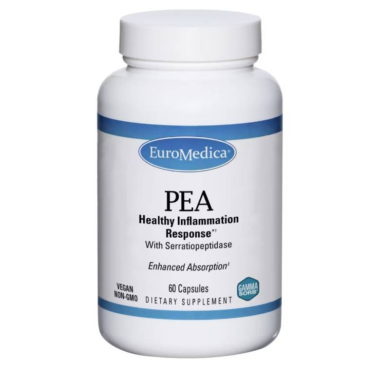 EuroMedica PEA Healthy Inflammation Response - 60 Capsules