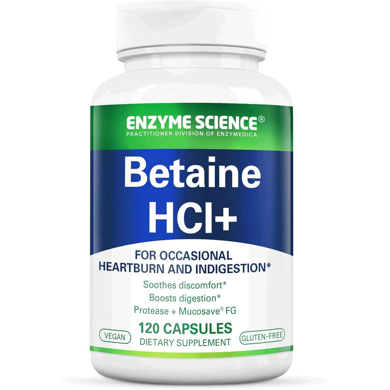 Enzyme Science Betaine HCl - 120 Capsules