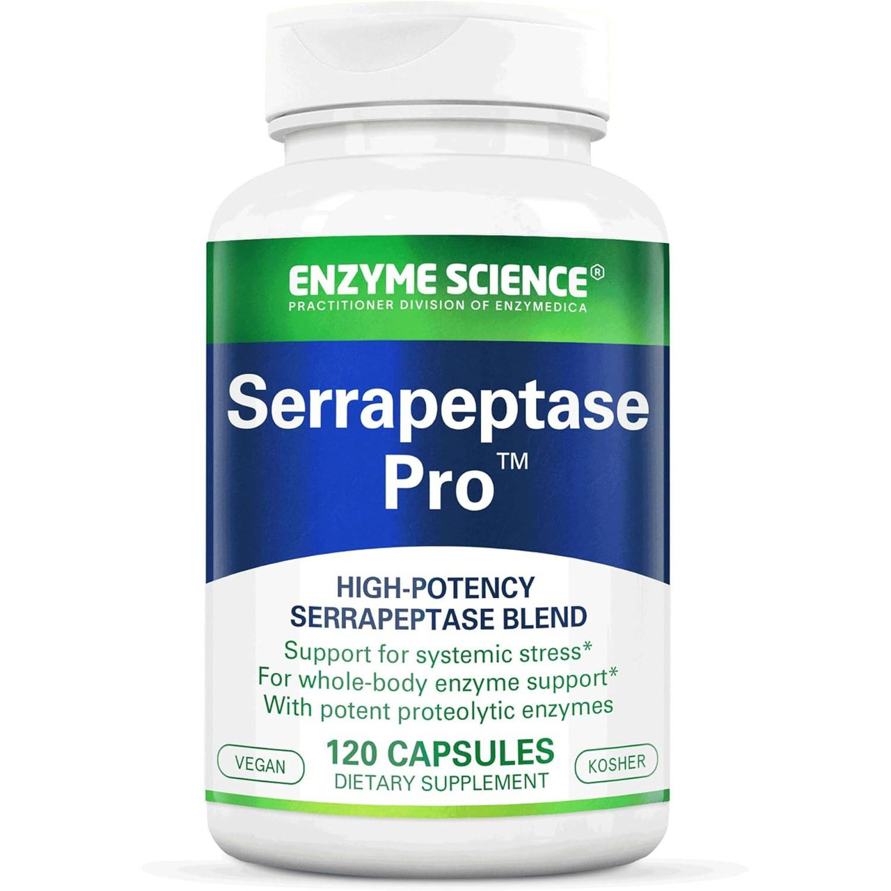 Enzyme Science Serrapeptase Pro - 120 Capsules