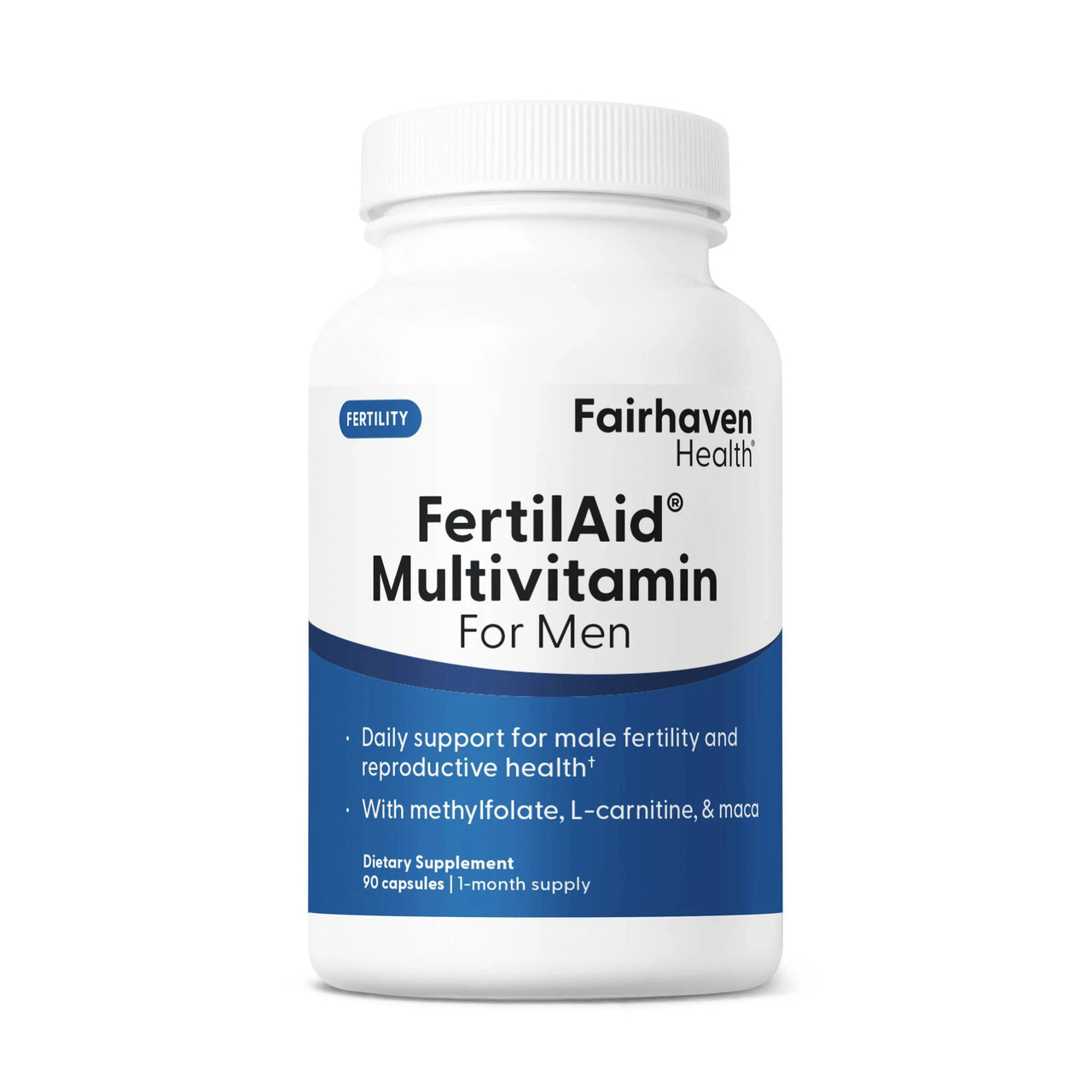 Fairhaven Health FertilAid Multivitamin for Men - 90 Capsules