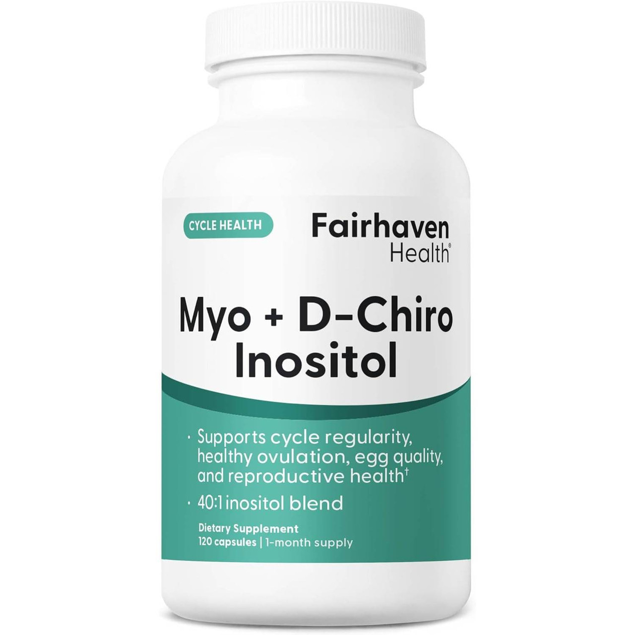 Fairhaven Health Myo D-Chiro Inositol - 120 Capsules 25$