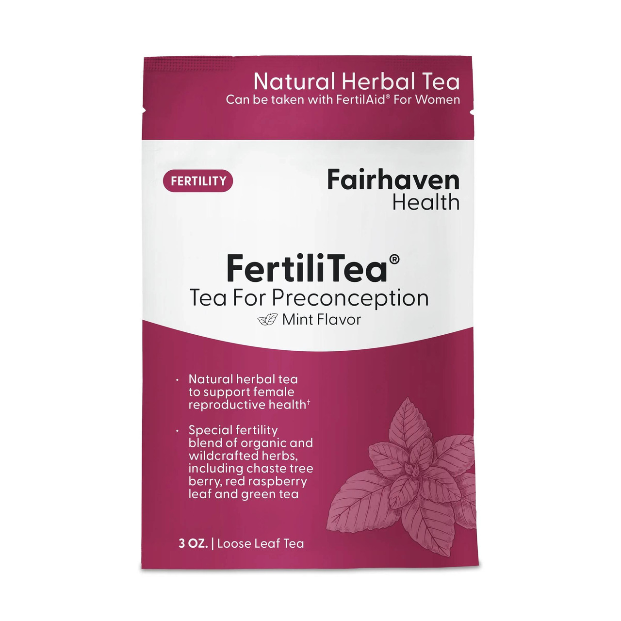 Fairhaven Health FertiliTea - Fertility Loose Leaf Tea for Women - 85 Grams 20$