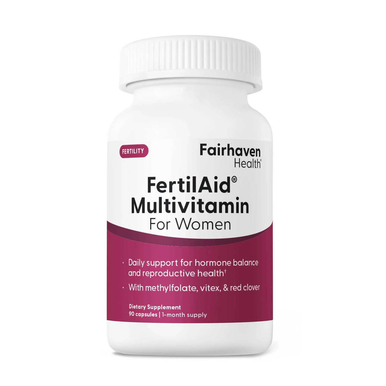 Fairhaven Health FertilAid Multivitamin for Women  90 Capsules