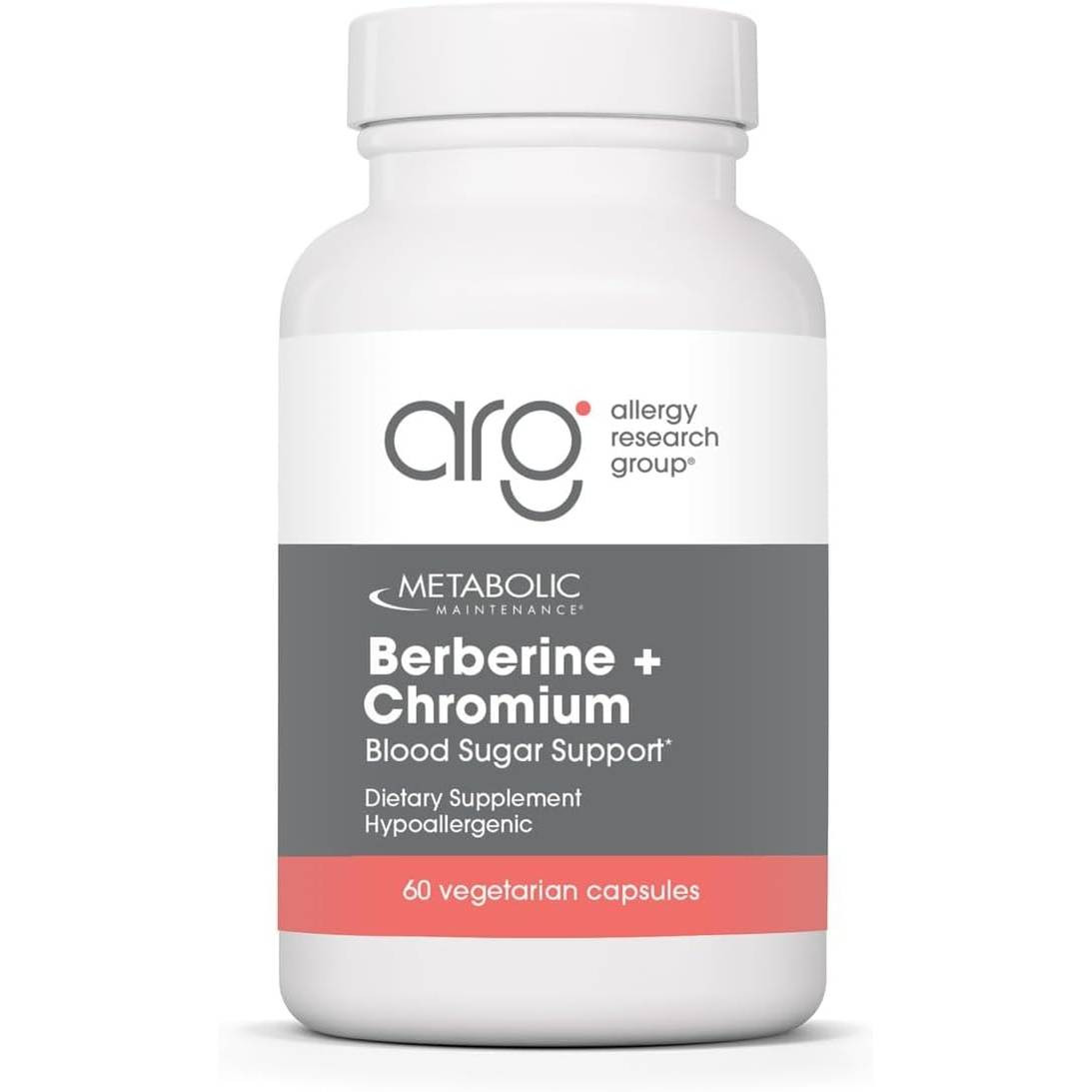 Metabolic Maintenance Berberine Chromium - 60 Capsules 37$