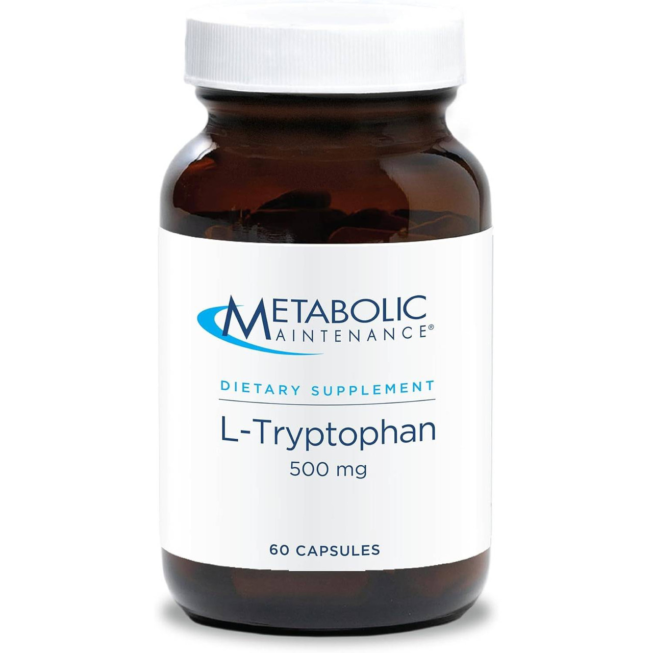Metabolic Maintenance L-Tryptophan 500mg - 60 Capsules 41$