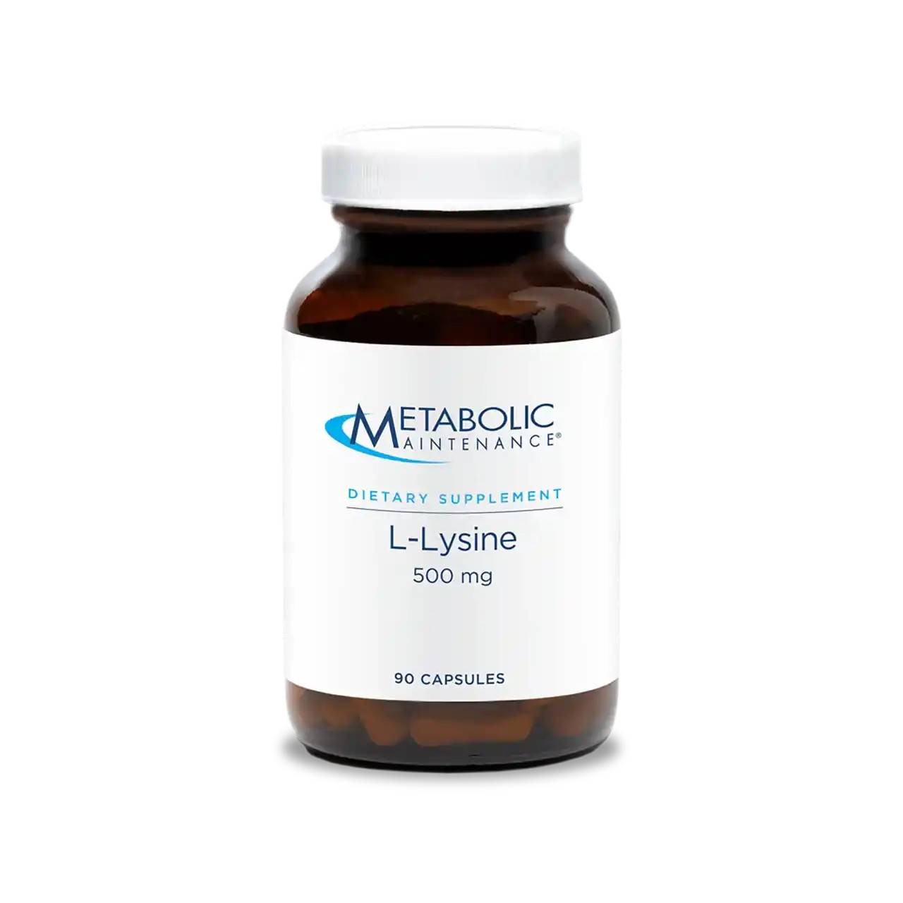 Metabolic Maintenance L-Lysine 500mg - 90 Capsules 28$