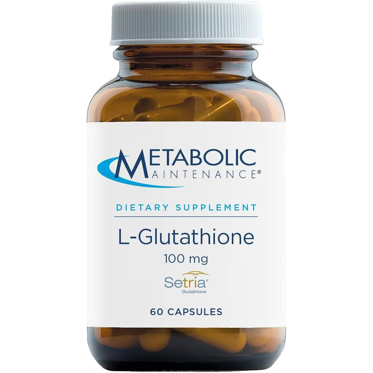 Metabolic Maintenance L-Glutathione 100mg (reduced) - 60 Capsules