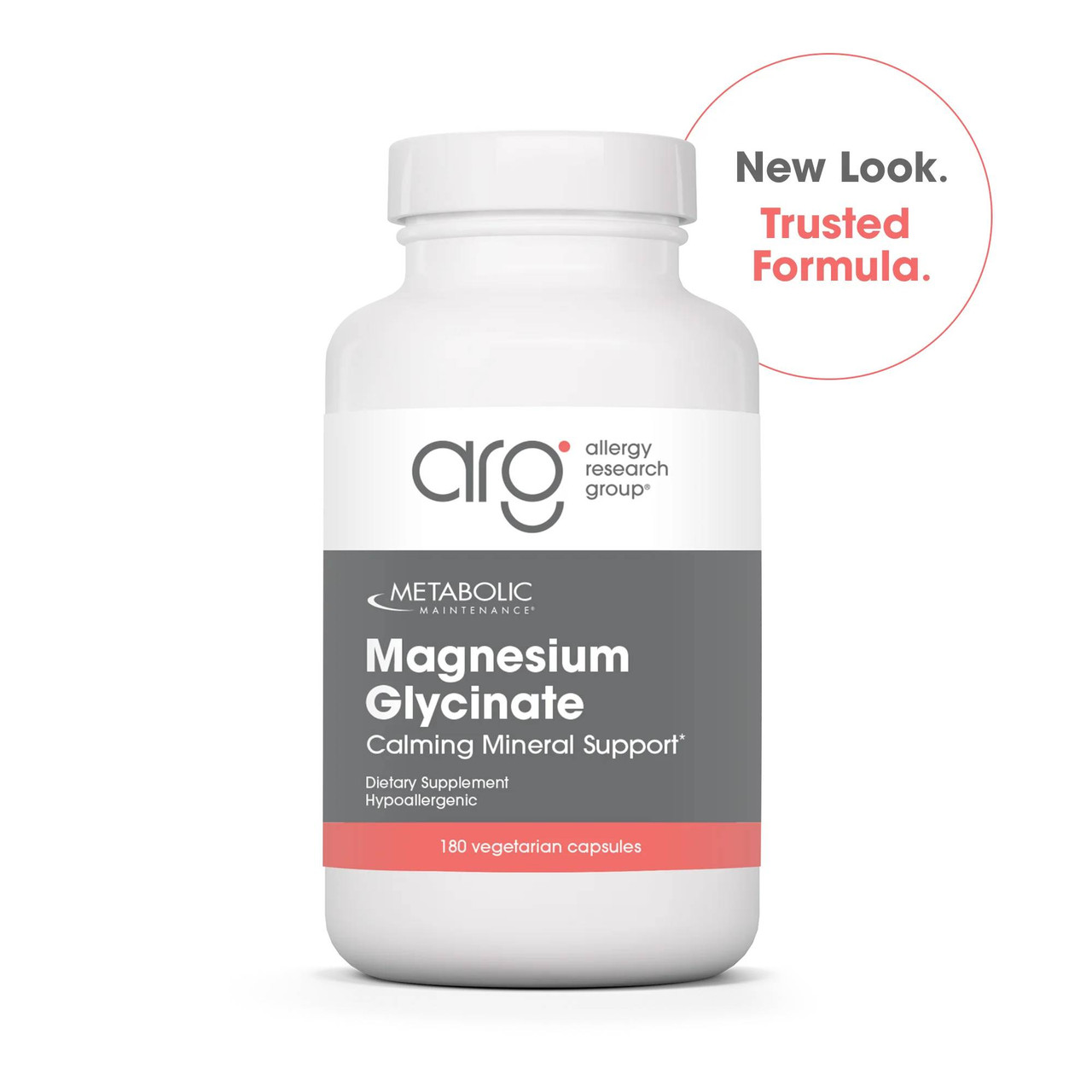 Metabolic Maintenance Magnesium Glycinate - 180 Capsules 43$