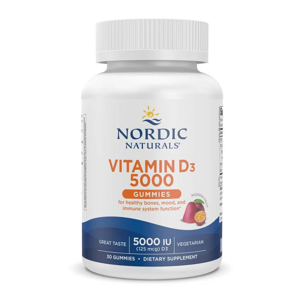 Nordic Naturals Vitamin D3 5000 Gummies - 30 Gummies 15$