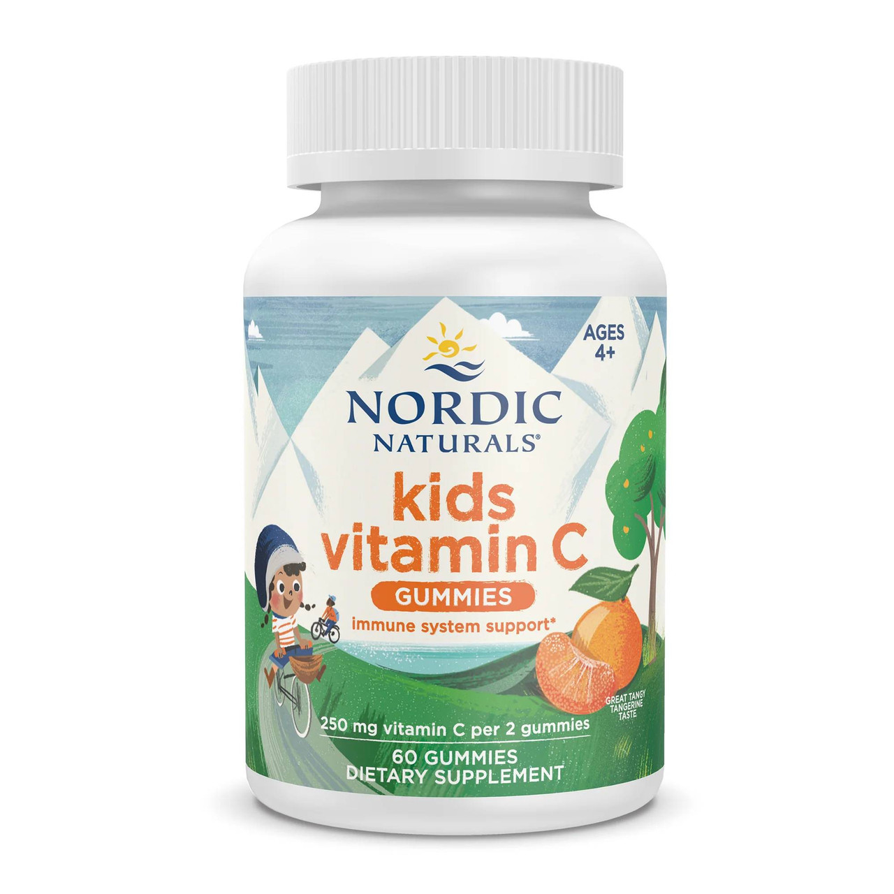 Nordic Naturals Kids Vitamin C Gummies - 60 Gummies 15$