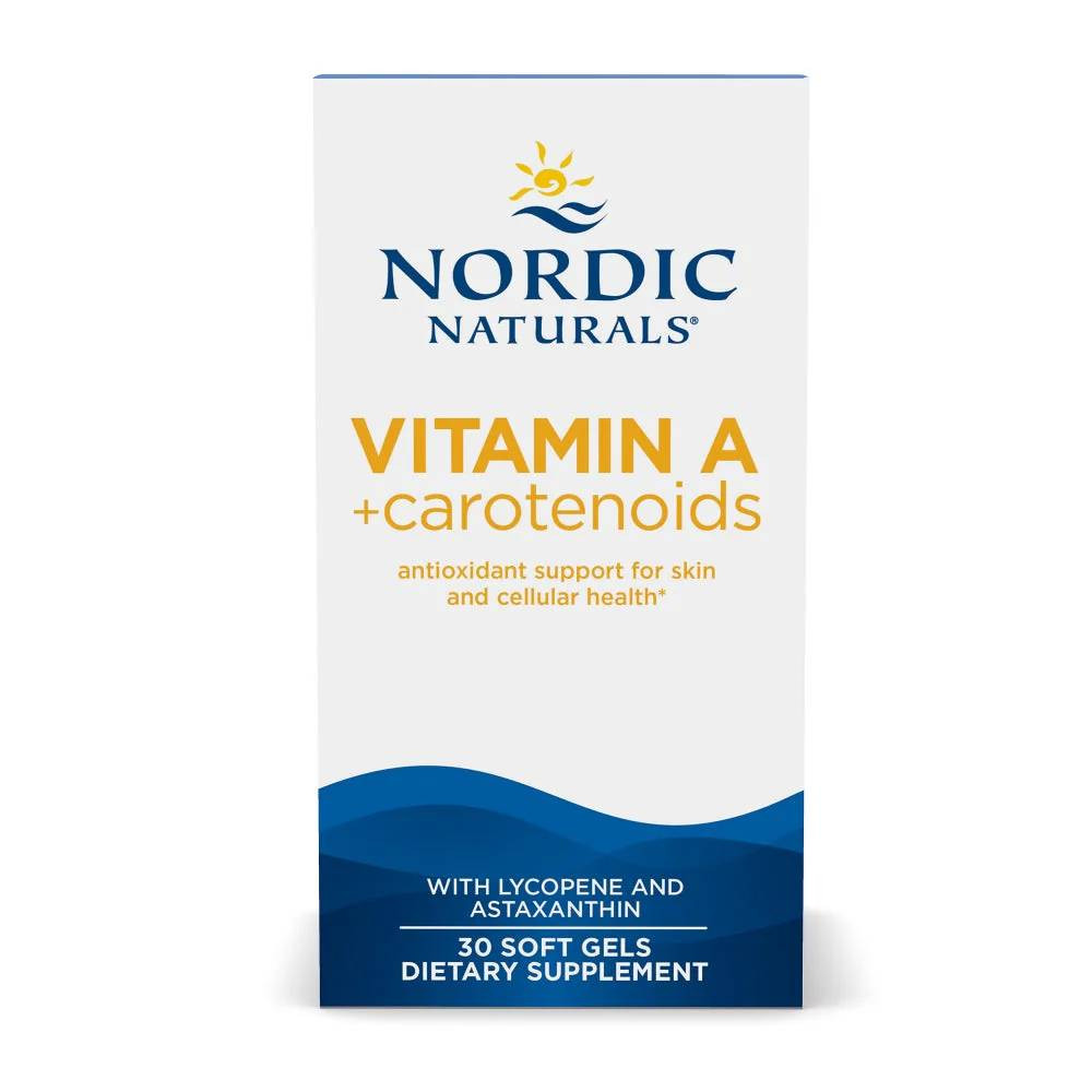 Nordic Naturals Vitamin A Carotenoids - 30 Softgels 15$
