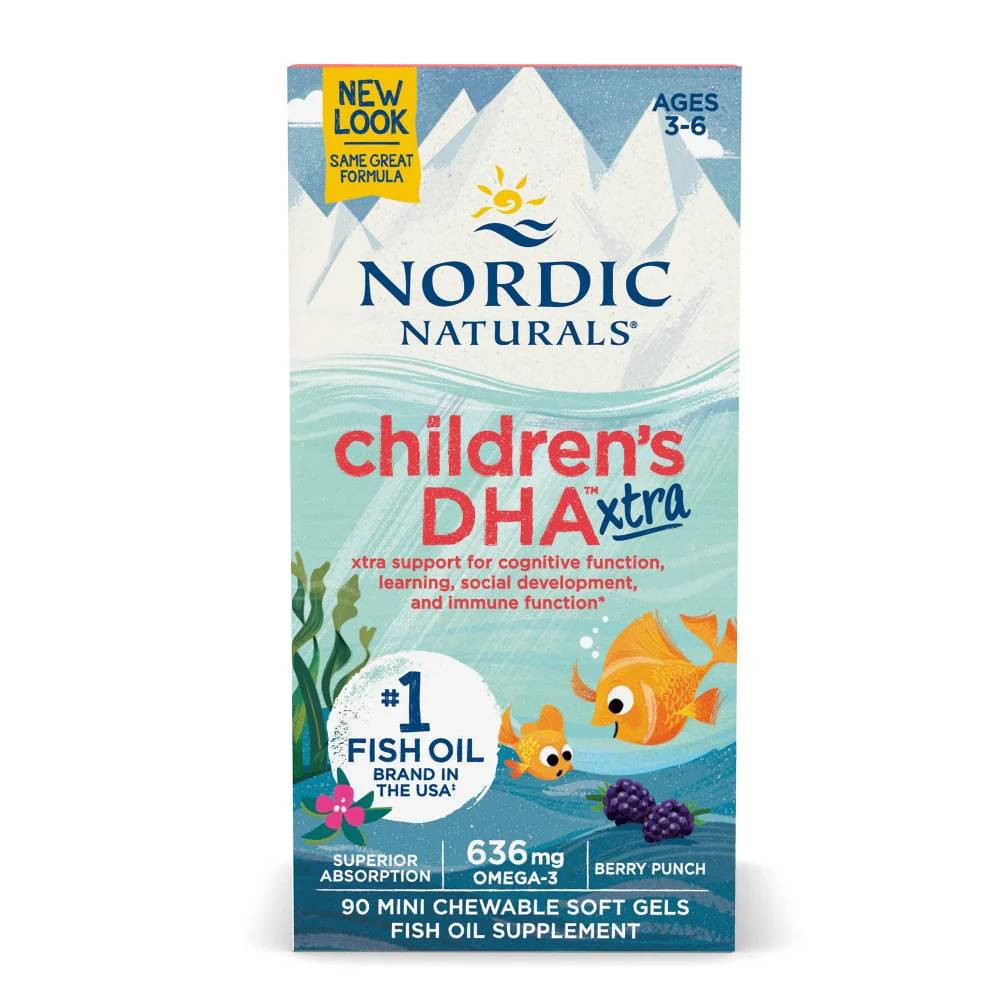 Nordic Naturals Childrens DHA Xtra - 90 Softgels 22$