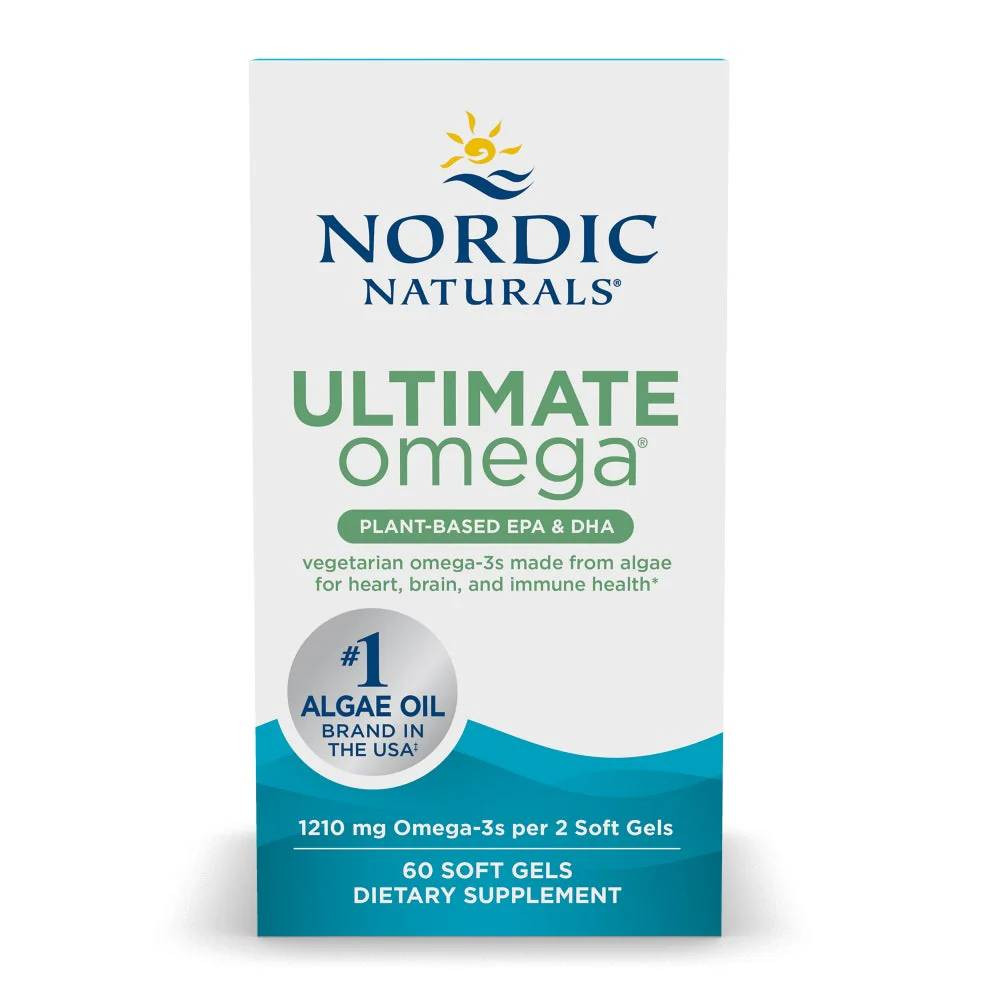 Nordic Naturals Ultimate Omega Plant Based - 60 Softgels